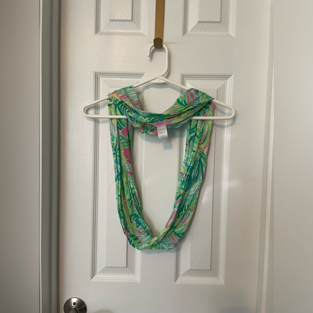 Lilly Pulitzer infinity scarf.
